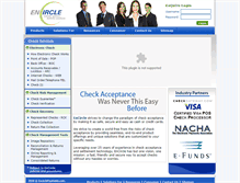 Tablet Screenshot of encirclepayments.com